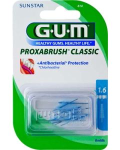 Gum Brossettes Interdentaires Proxabrush Classic 1,6 mm x6