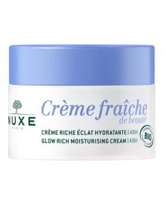 Nuxe Crème Riche Eclat, Crème Fraiche de Beauté 50 ml