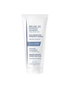 Ducray Kelual DS Gel Nettoyant Anti-Squames Visage 200 ml