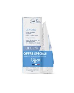 Ducray Dexyane Crème Barrière 100ml + Gel Nettoyant 100ml Offert