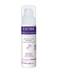 Cattier Soin de Jour Apaisant Peaux Sensibles 50ml