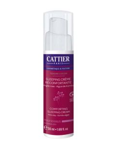 Cattier Soin Nuit Sleeping Crème Réconfortante Peaux Sensibles 50ml