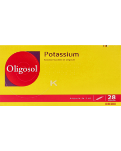 Oligosol Potassium Solution Buvable Ampoule 2ml 28