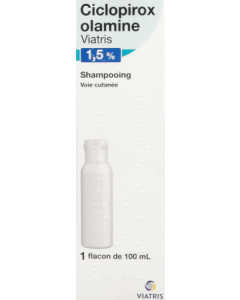 Viatris Ciclopirox Olamine 1.5% Shampooing 100ml