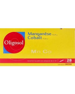 Oligosol Manganese Cobalt 28 Ampoules