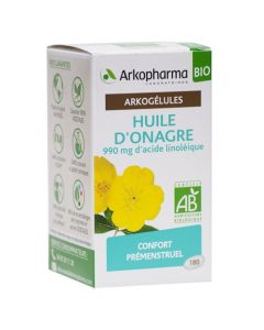 Arkopharma Arkogélules Bio Huile d’Onagre 180 capsules