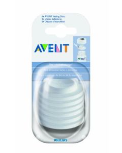Philips Avent Disques d'Étanchéité Pour Biberon 6 Disques