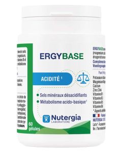 Nutergia Ergybase Acidité 60 gélules
