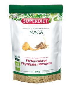 Superdiet Maca Bio - Poudre 200 G
