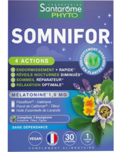 Santarôme Somnifor 4 actions 30 comprimés