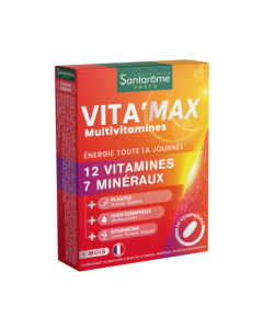 Santarome Vita'Max Multivitamines Adulte 30 comprimés