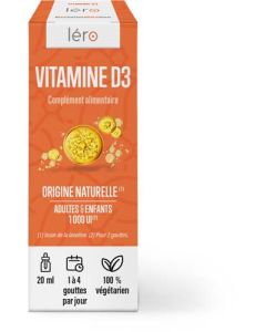 Léro Vitamine D3 20ml