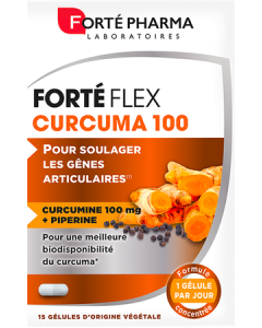Forté Pharma Forté Flex Curcuma 100 Gélules x15