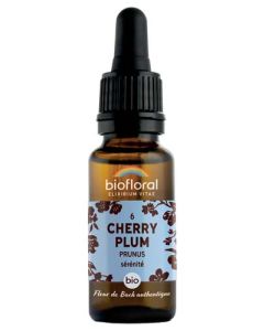 Biofloral 06 Cherry Plum. Prunus Compte Gouttes Bio Demeter 20ml