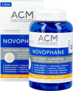 ACM Novophane Gélule Cheveux et Ongles x180