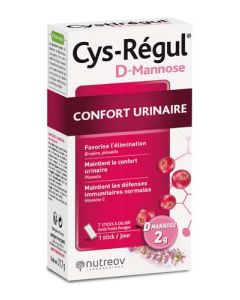Nutreov Cys-Regul Confort Urinaire D-Mannose 7 Sticks