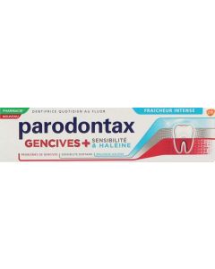 Parodontax Dentifrice Gencives + Sensibilité & Haleine Fraîcheur Intense 75ml
