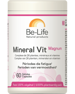Be Life Mineral Vit Magnum Immunité Gélules x60