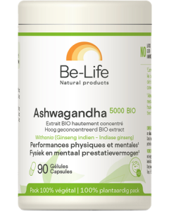 Be Life Ashwagandha 5000 Bio Gélules x90