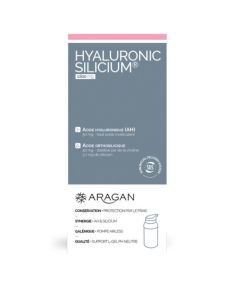 Aragan Hyaluronic Silicium Flacon pompe airless 30 000 mg