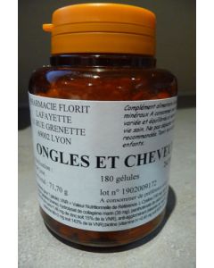 Florit Vitamines ongles et cheveux 180 gélules