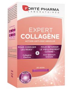 Forté Pharma Expert Collagène Action Anti-Âge Absolue 20 Sticks