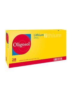 Oligosol Lithium 28 Ampoules
