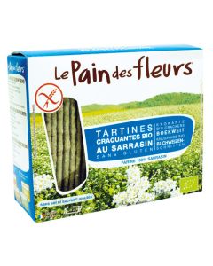 Pain des Fleurs Tartine Sarrasin Sans Sel Sans Gluten Bio 150g